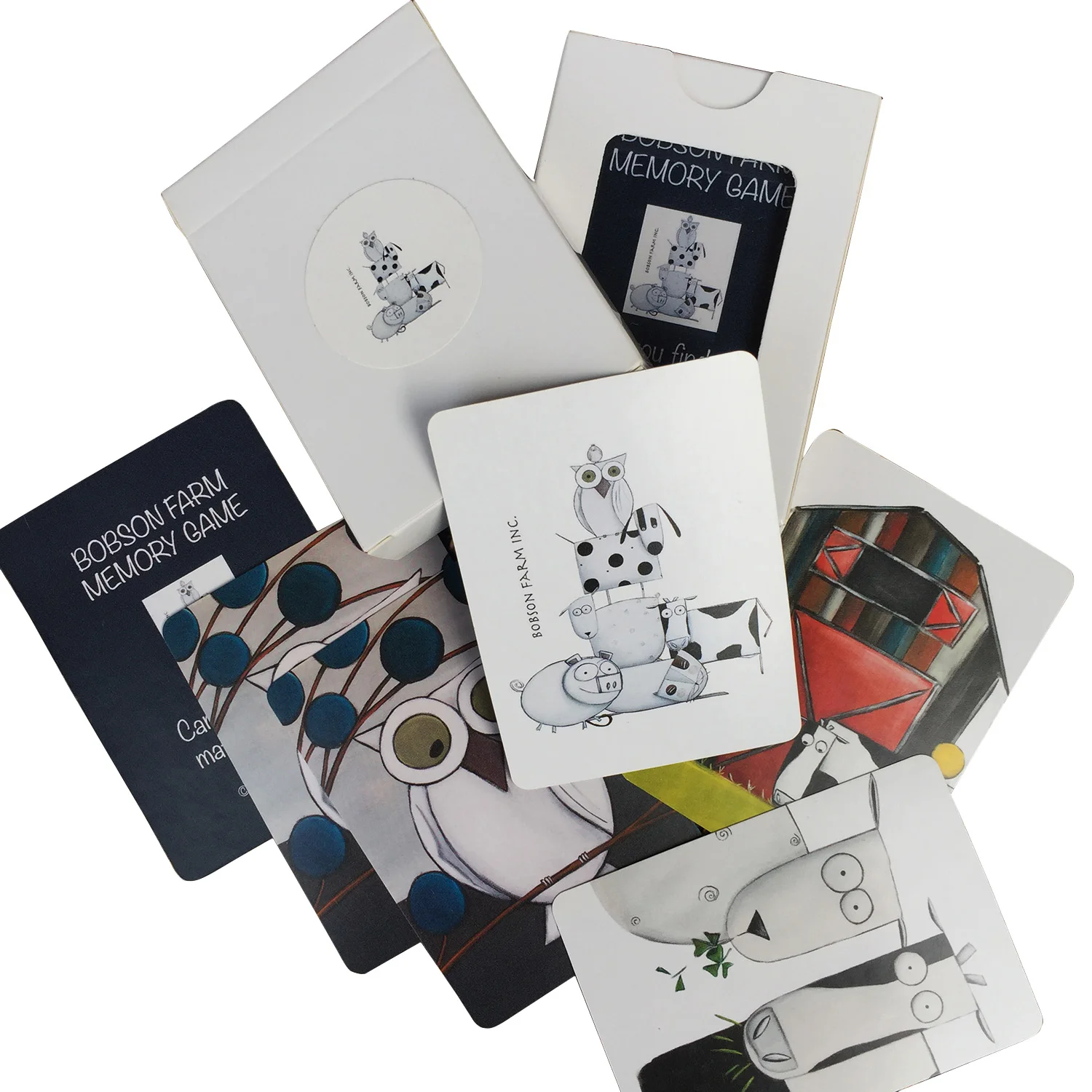 Bobson Farm Memory Card Game