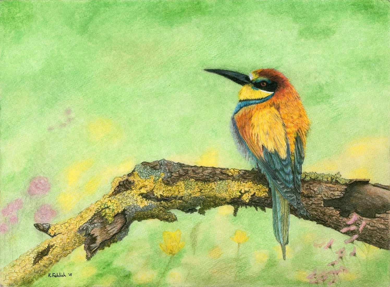 Bee Eater - Original not for Sale
