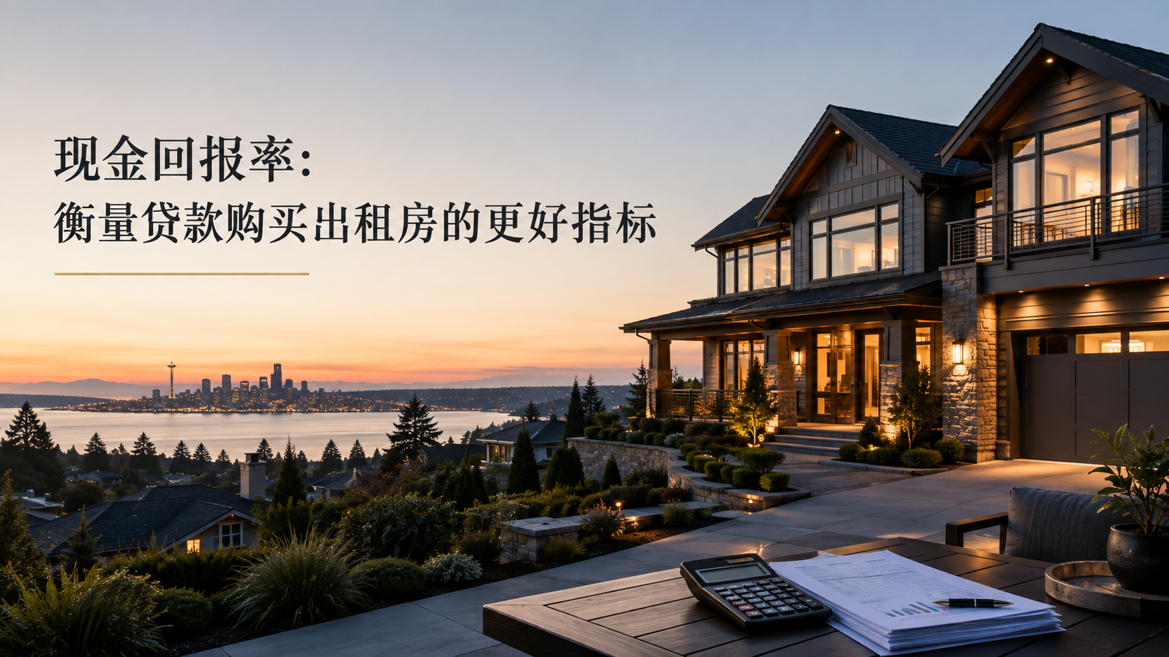 现金回报率：衡量贷款购买出租房的更好指标