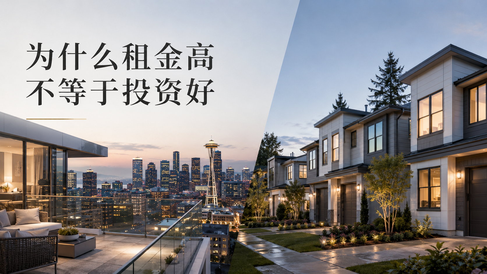 为什么租金高不等于投资好