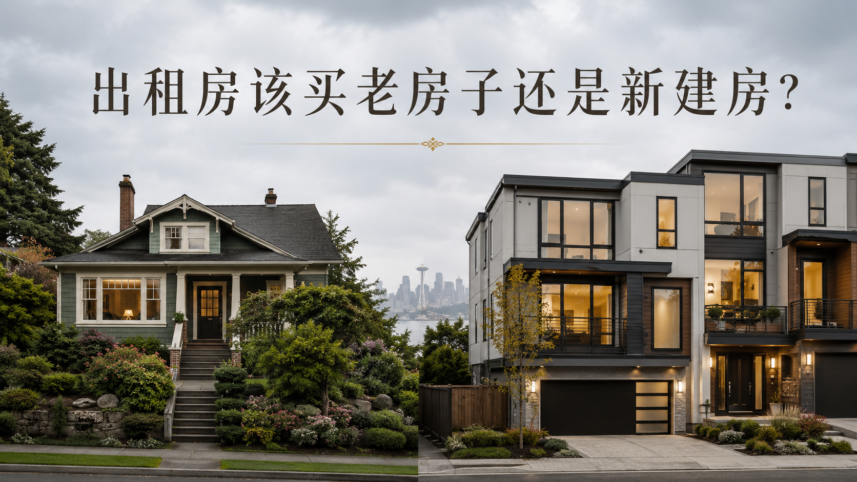 出租房该买老房子还是新建房？