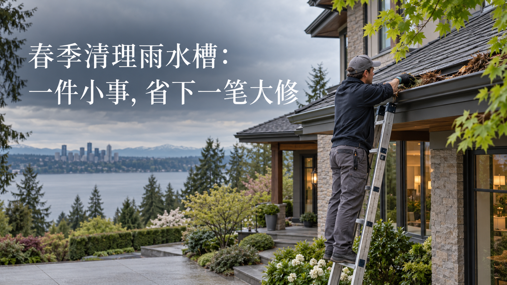 季清理雨水槽：一件小事，省下一笔大修