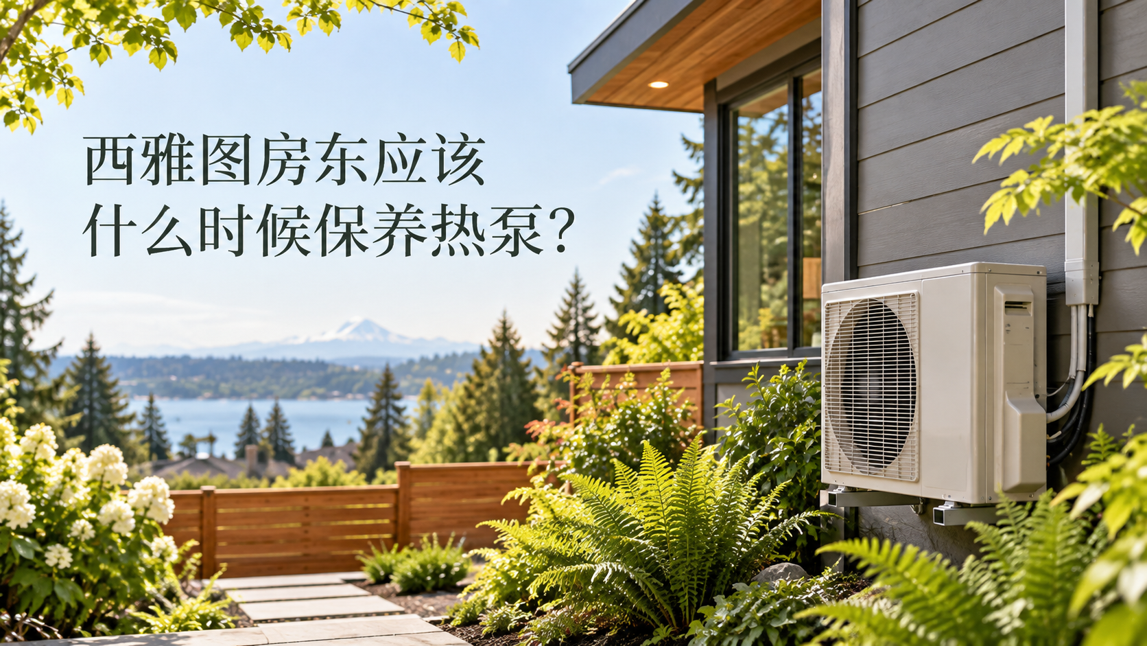 西雅图房东应该什么时候保养热泵？