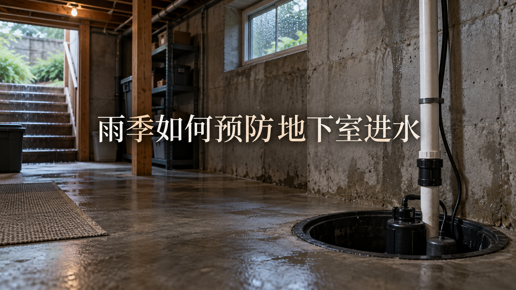 雨季如何预防地下室进水