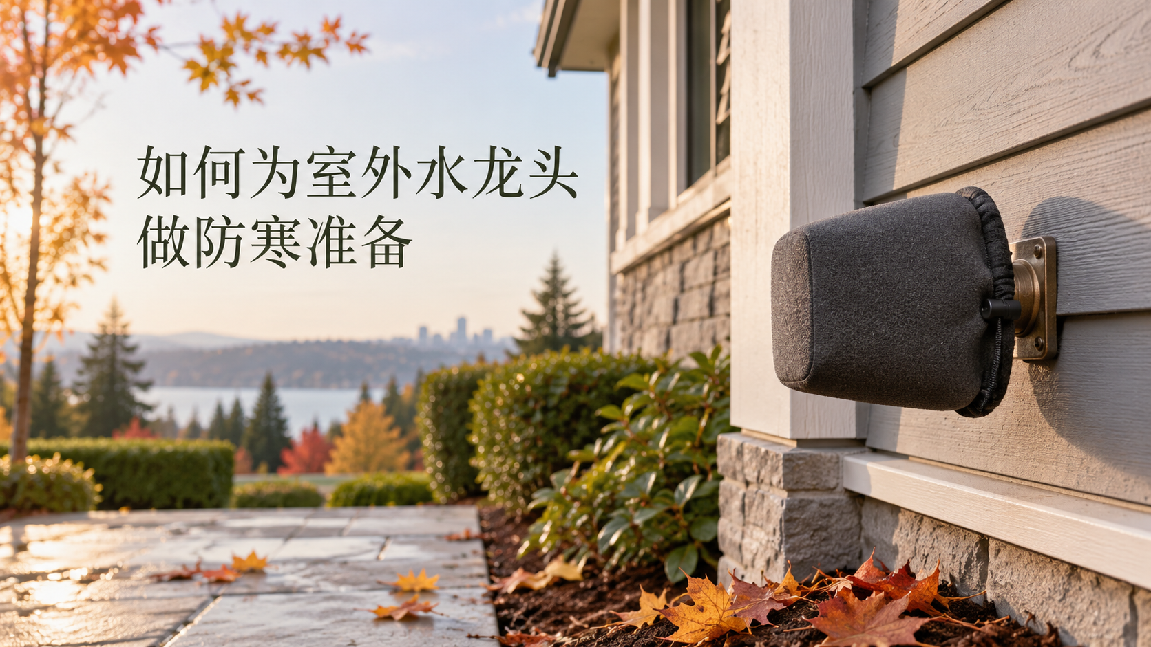 如何为室外水龙头做防寒准备