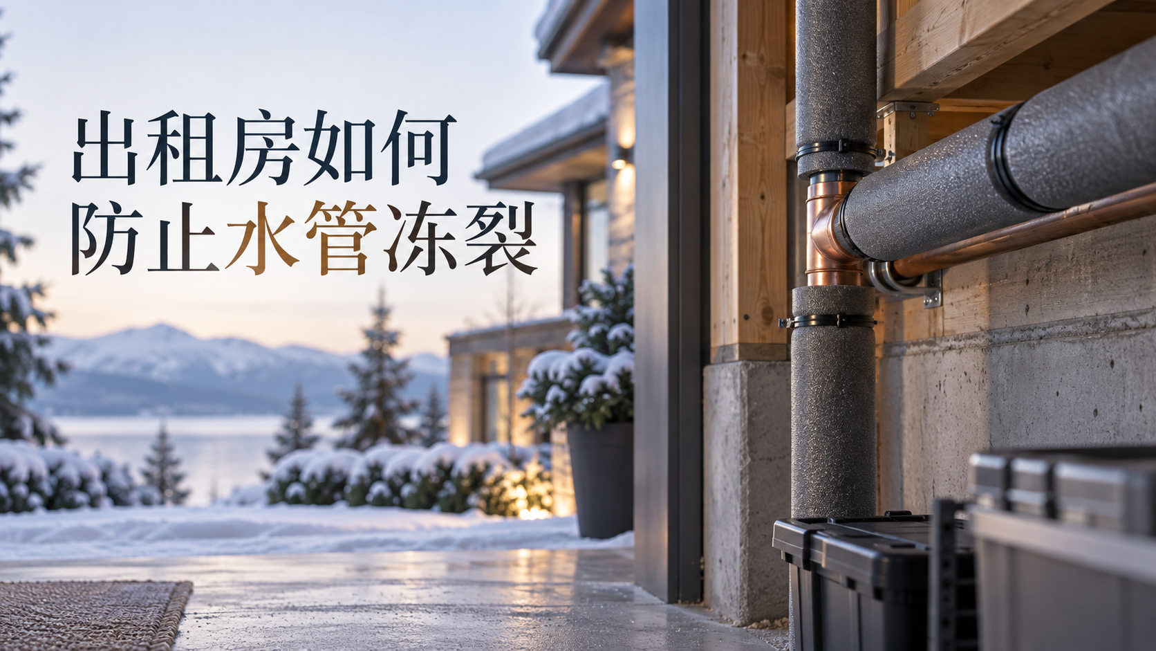 出租房如何防止水管冻裂