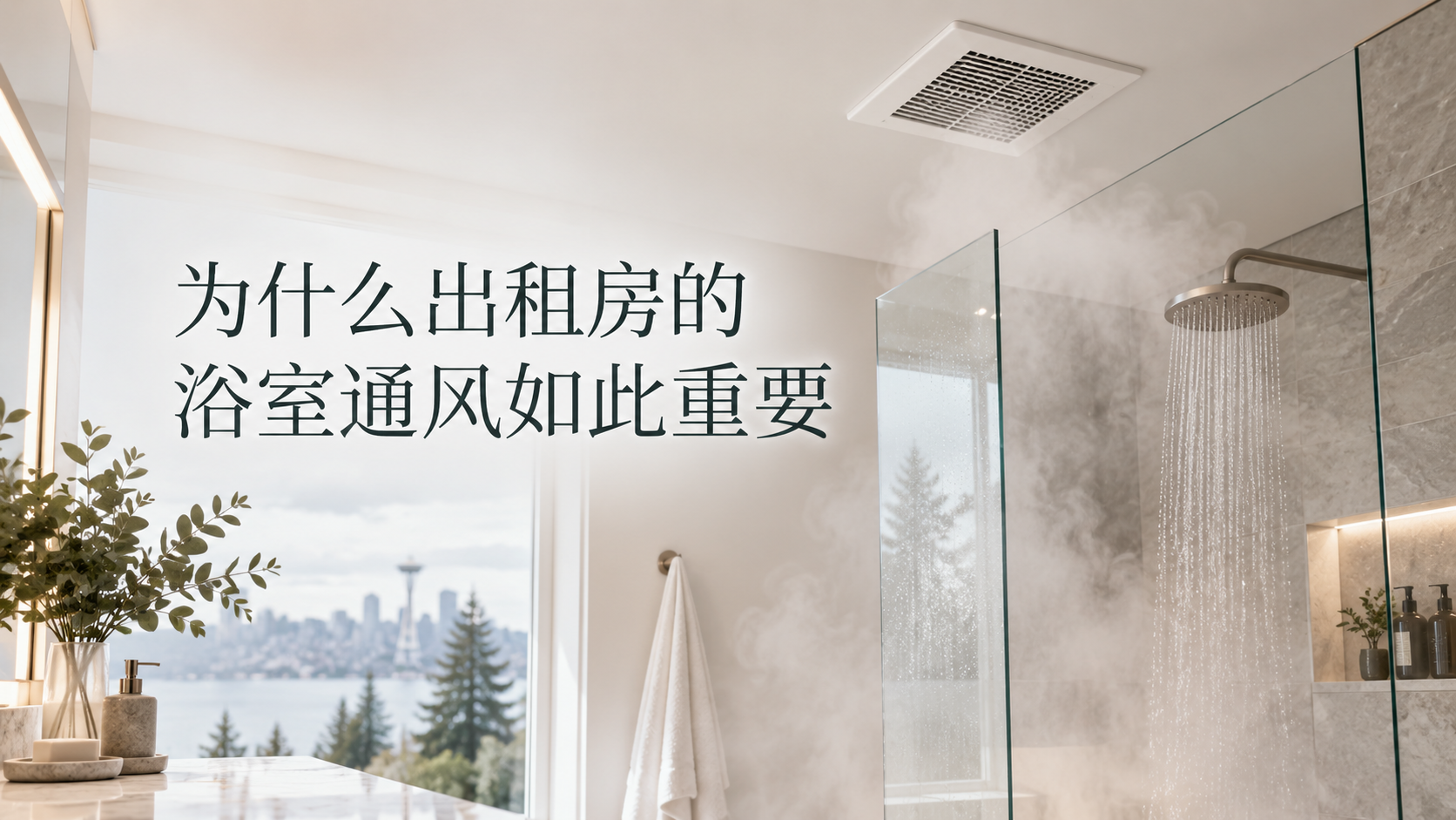 为什么出租房的浴室通风如此重要