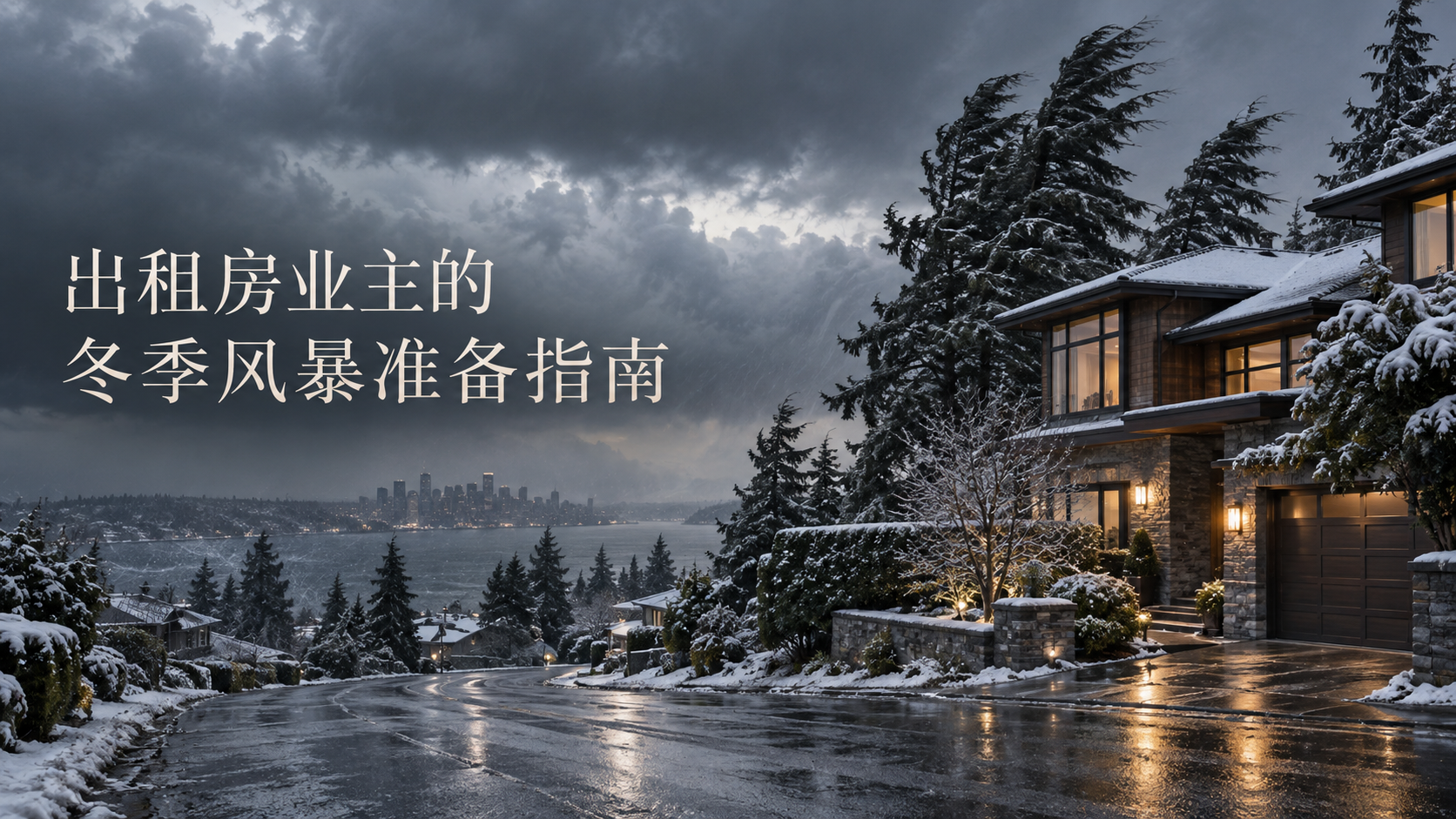 出租房业主的冬季风暴准备指南