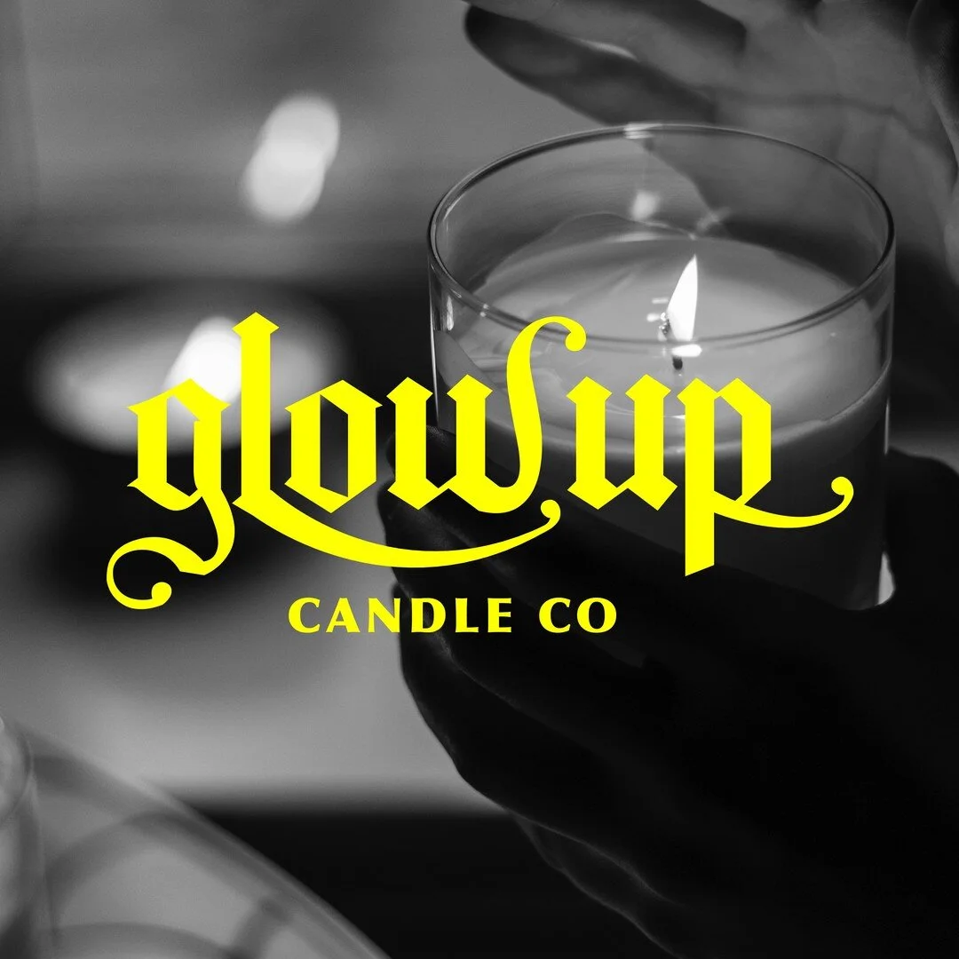 Candles + Blackletter = Glow Up Candle Co 💛
.
#nzdesigner #freelancegraphicdesigner #logos #logoinspire #brandidentity #logodesigner #customlogo #logodesigns #logoinspirations #professionallogo #businesslogo #identity #branding #logotype #brandident