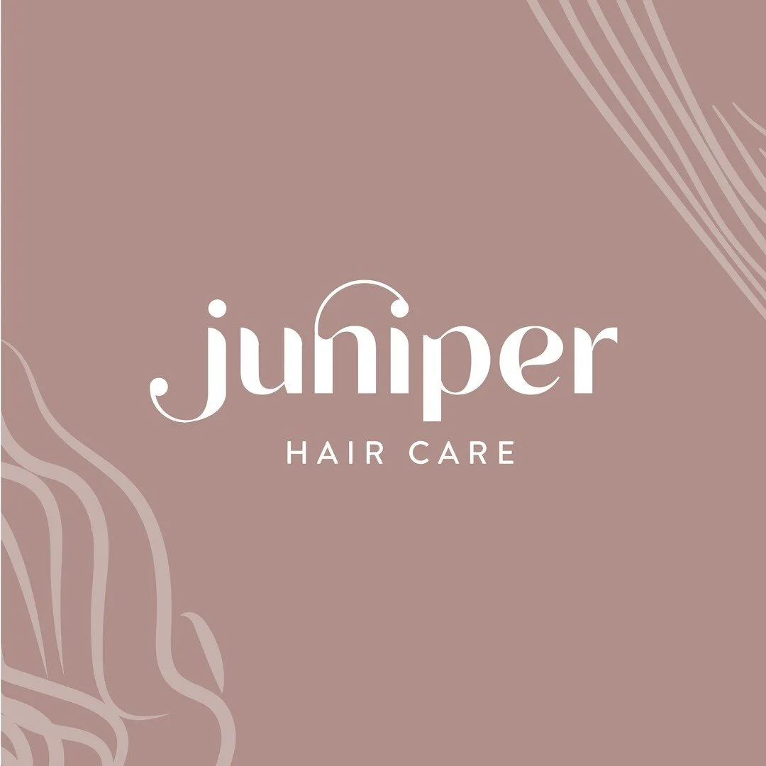 Hair Care + Hand Drawn = Juniper Hair Care with hand drawn hair illustrations 💁🏼&zwj;♀️
.
#nzdesigner #freelancegraphicdesigner #logos #logoinspire #brandidentity #logodesigner #customlogo #logodesigns #logoinspirations #professionallogo #businessl
