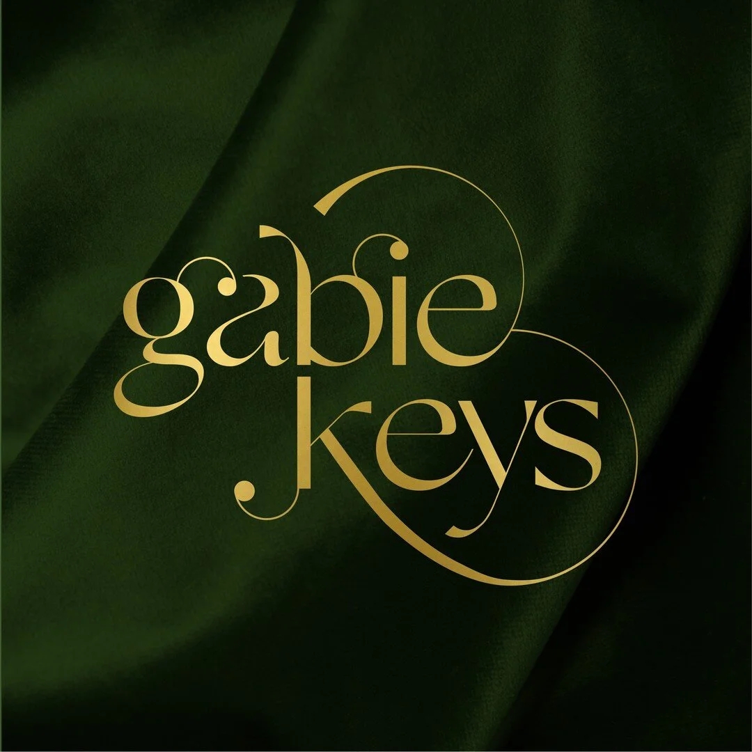 Jewellery + Luxury = Gabie Keys &ndash; high-end jewellery line. 
I had fun designing custom lettering for this one ✨
.
#nzdesigner #freelancegraphicdesigner #logos #logoinspire #brandidentity #logodesigner #customlogo #logodesigns #logoinspirations 