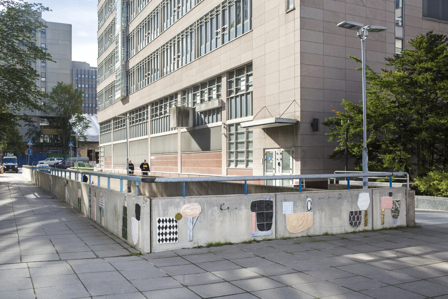  Public ceramic art piece for Pasila Street Art District, Helsinki, Finland, 2018.  Piece is made with support from Taike / Arts Promotion Centre Finland. Cooperation with Helsinki Urban Art  www.helsinkiurbanart.com   Address: Veturimiehenkatu 1, ne