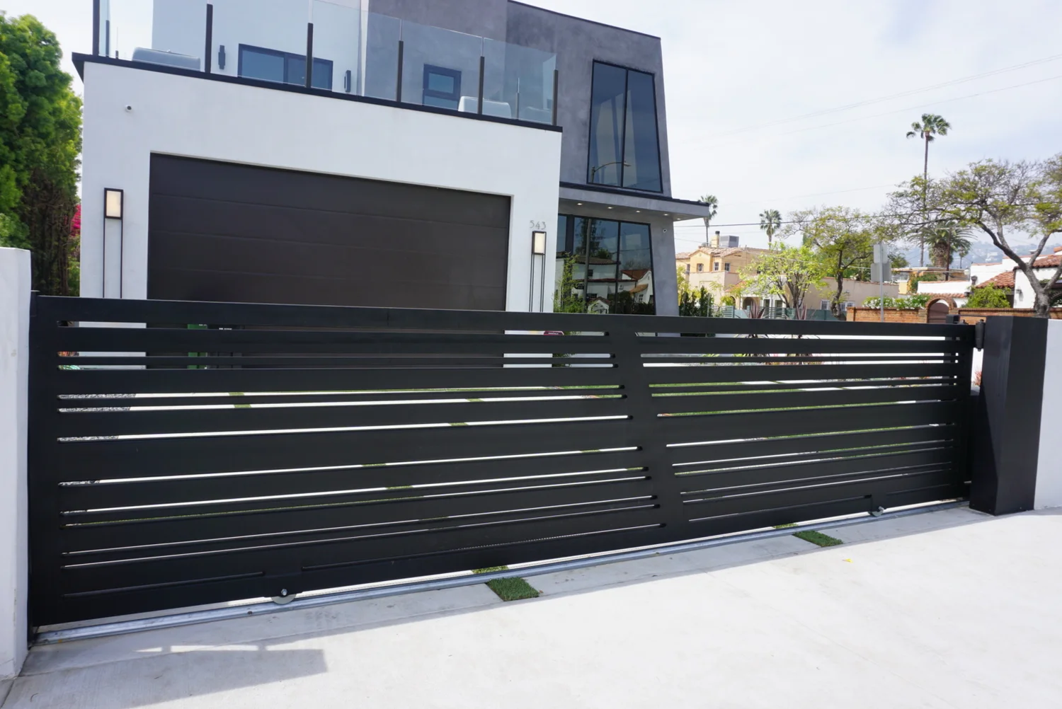 Driveway Gates project 9 by Mission Iron Works