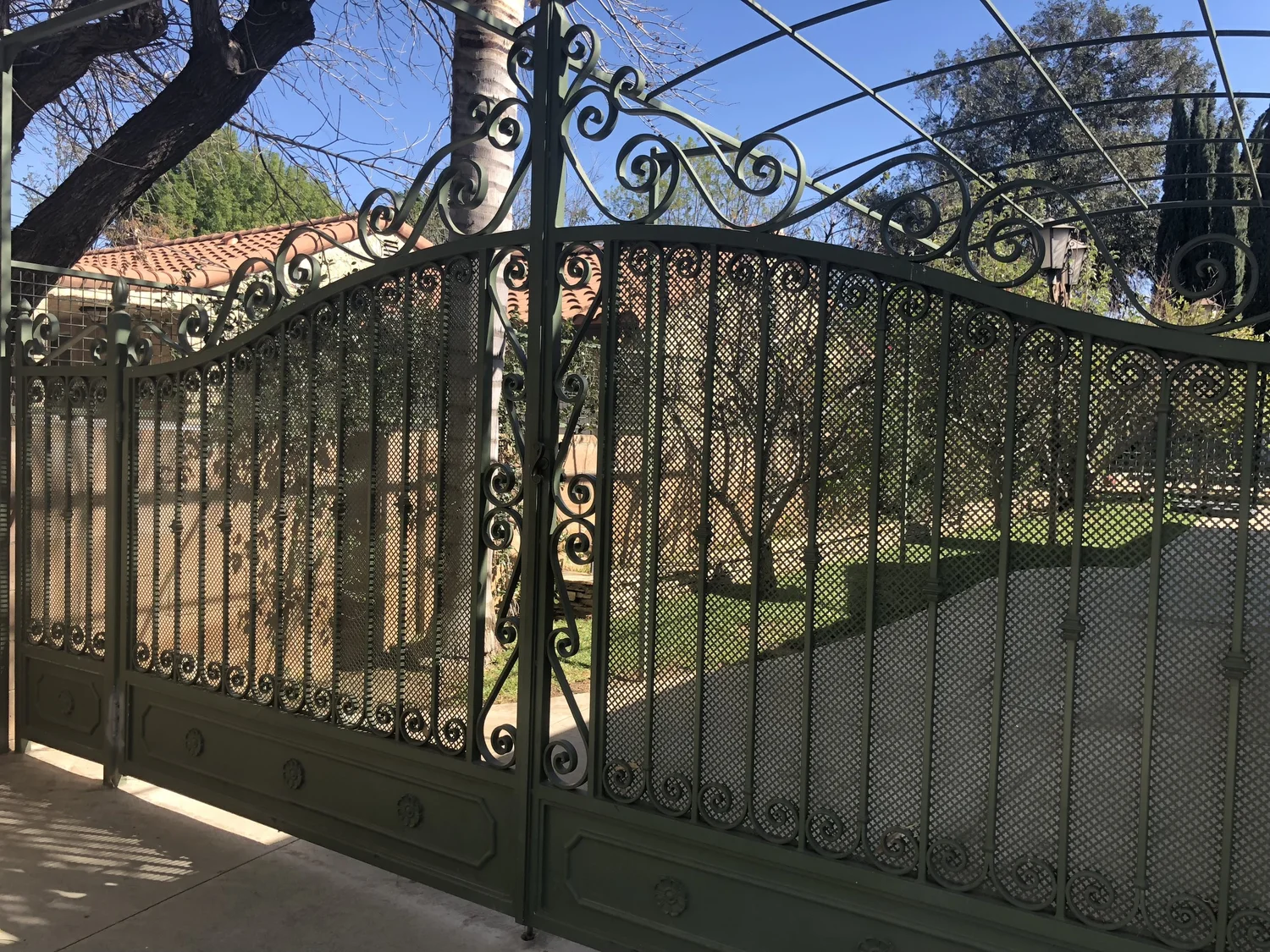 Driveway Gates project 36 by Mission Iron Works
