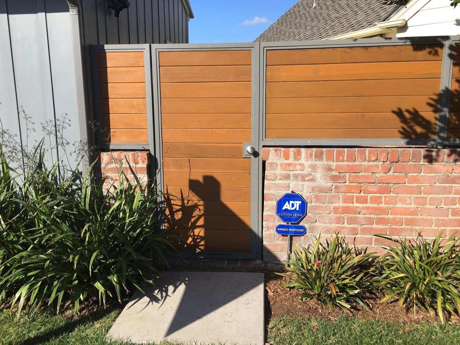 Pedestrian Gates project 7 by Mission Iron Works
