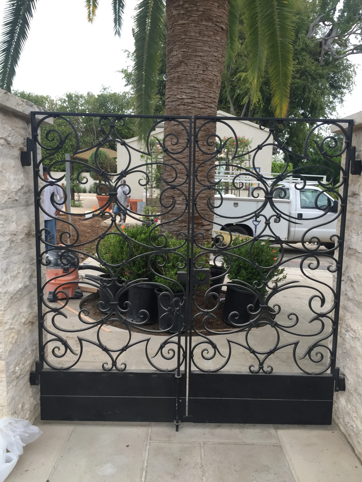 Pedestrian Gates project 13 by Mission Iron Works