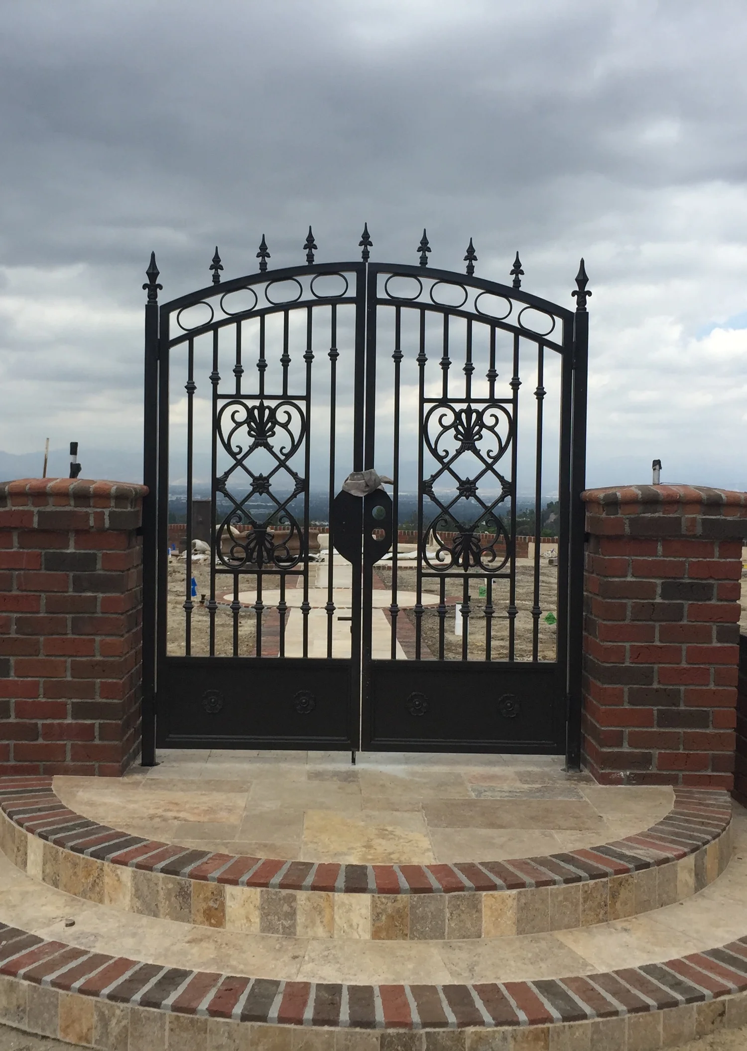 Pedestrian Gates project 14 by Mission Iron Works