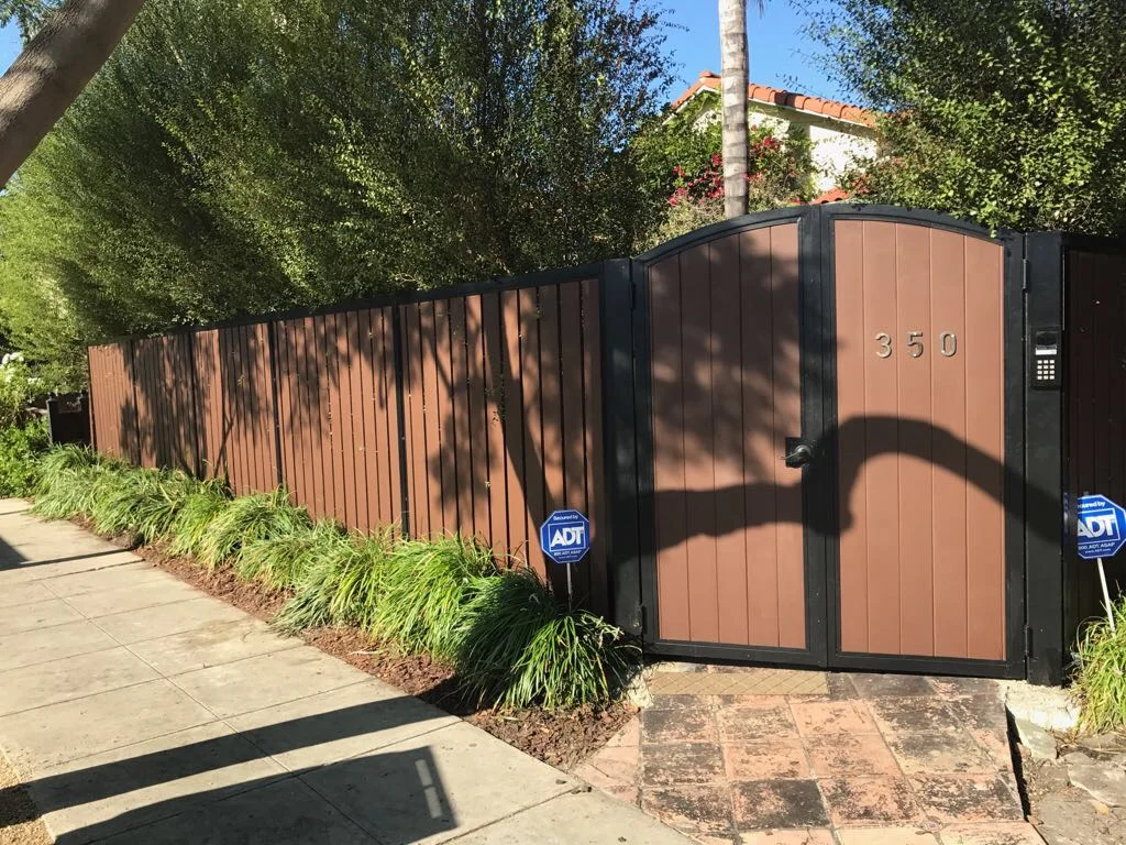Pedestrian Gates project 15 by Mission Iron Works