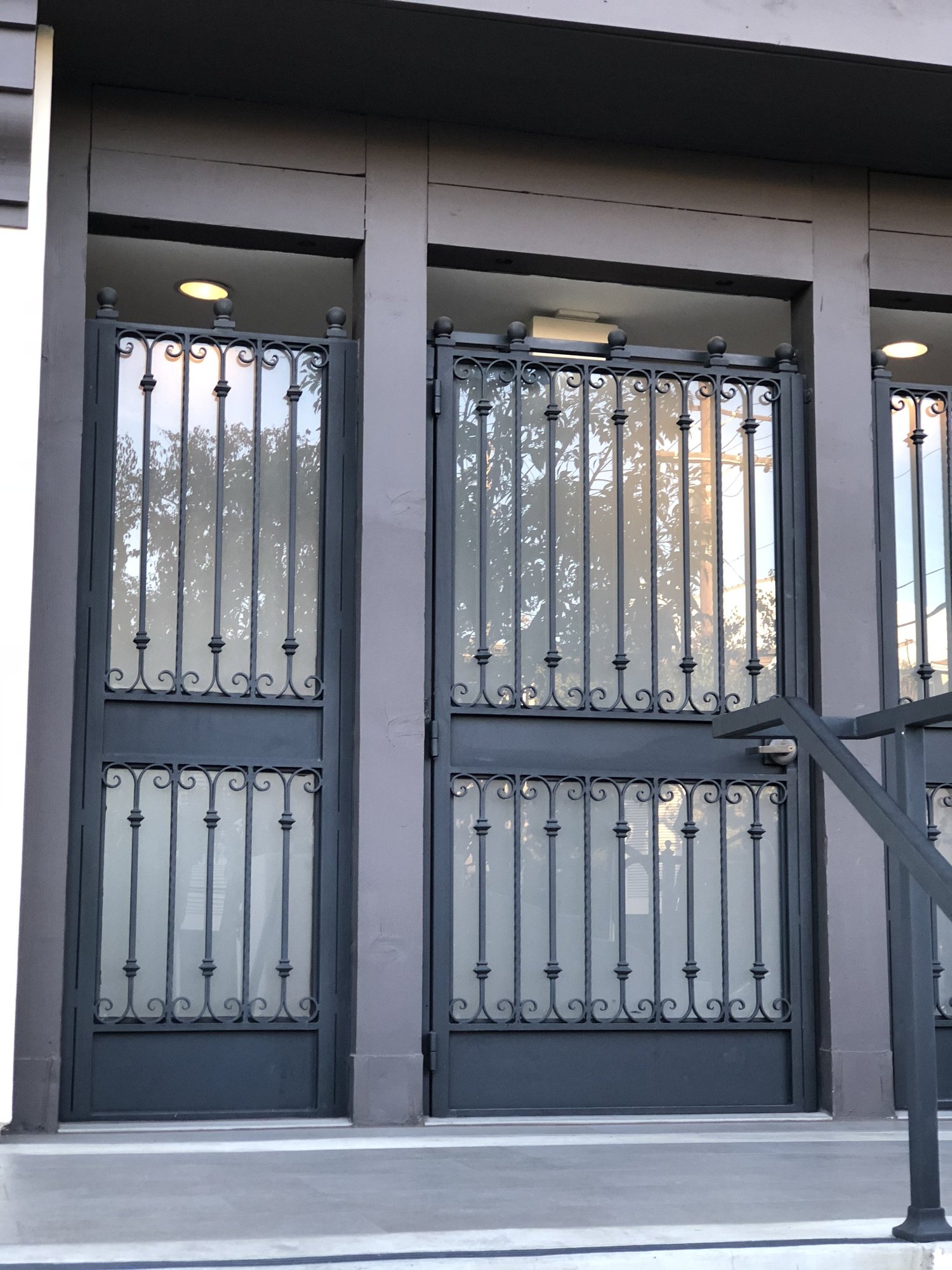 Pedestrian Gates project 17 by Mission Iron Works