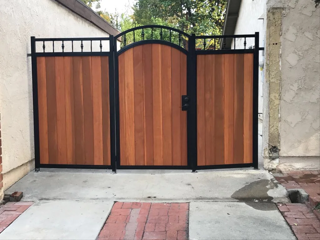 Pedestrian Gates project 18 by Mission Iron Works