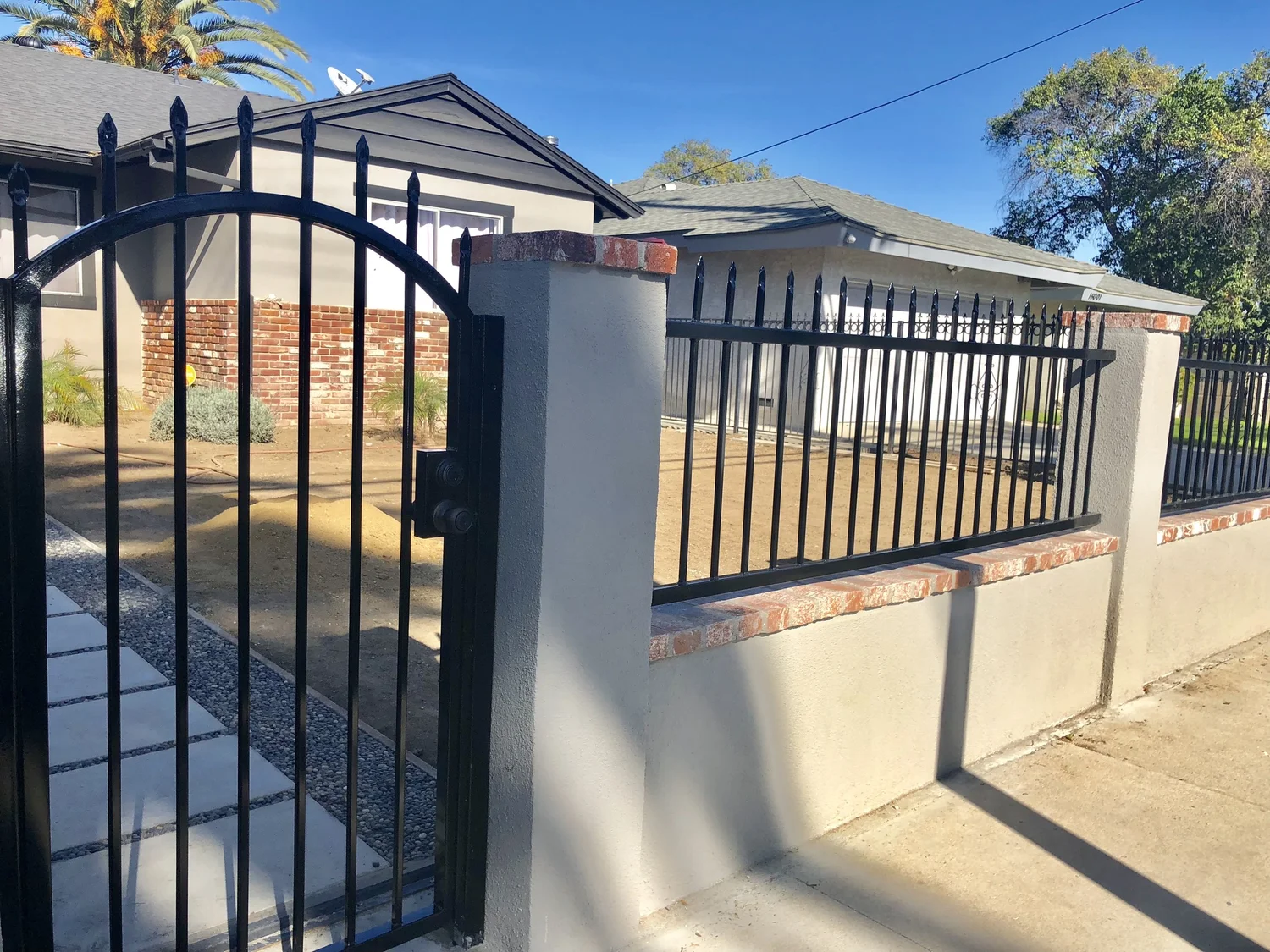 Pedestrian Gates project 20 by Mission Iron Works