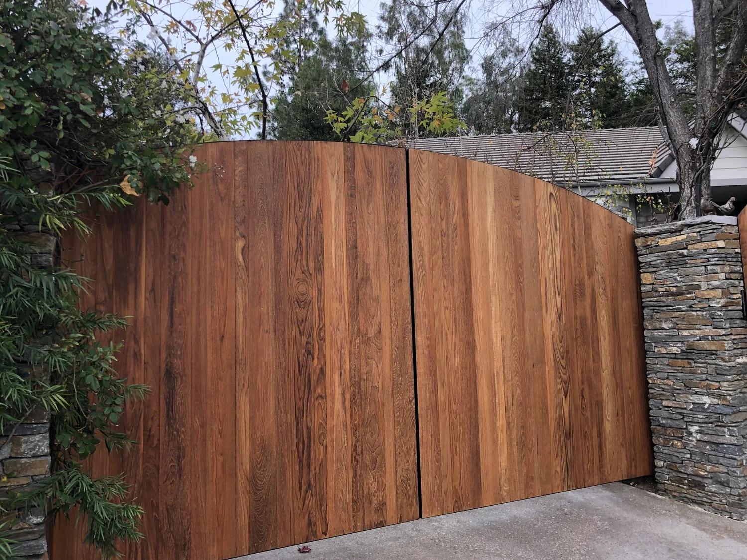 Driveway Gates project 37 by Mission Iron Works