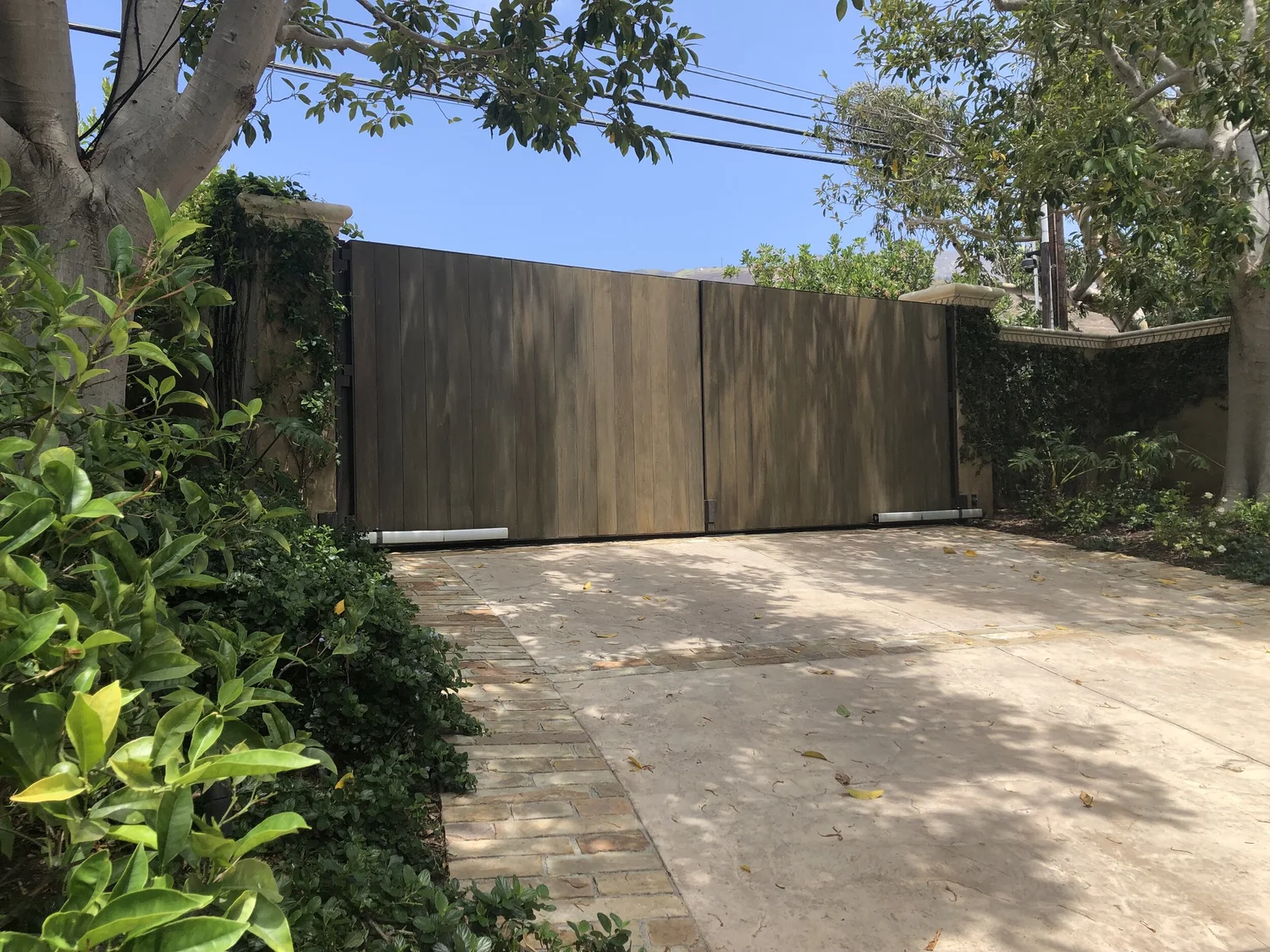 Driveway Gates project 41 by Mission Iron Works