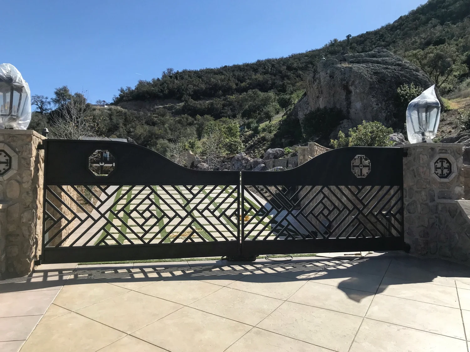 Driveway Gates project 49 by Mission Iron Works
