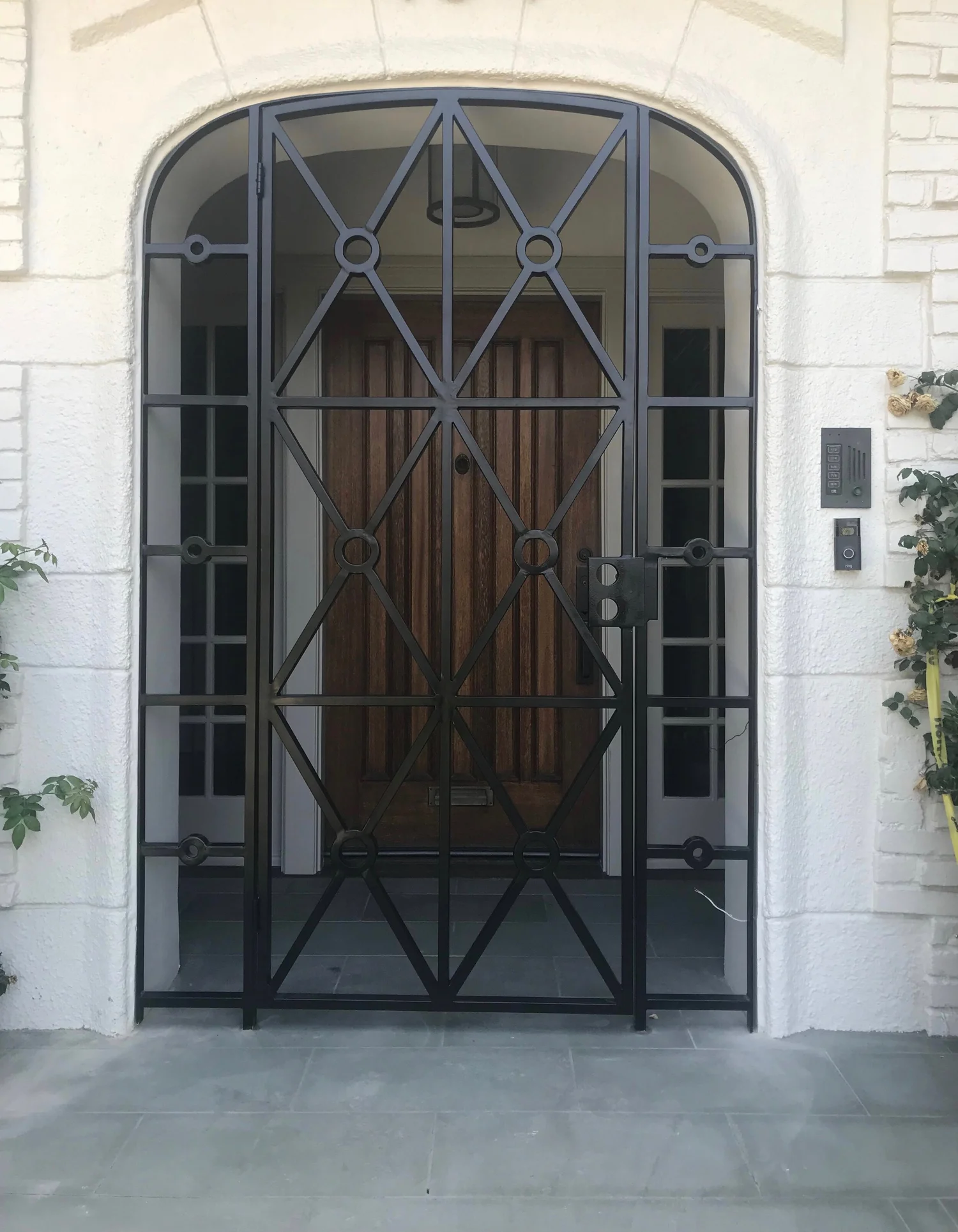 Pedestrian Gates project 38 by Mission Iron Works