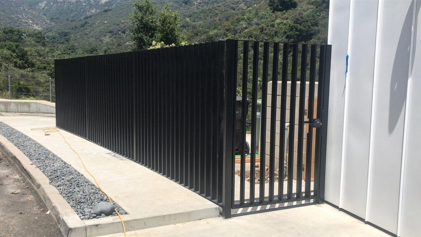 Pedestrian Gates project 42 by Mission Iron Works