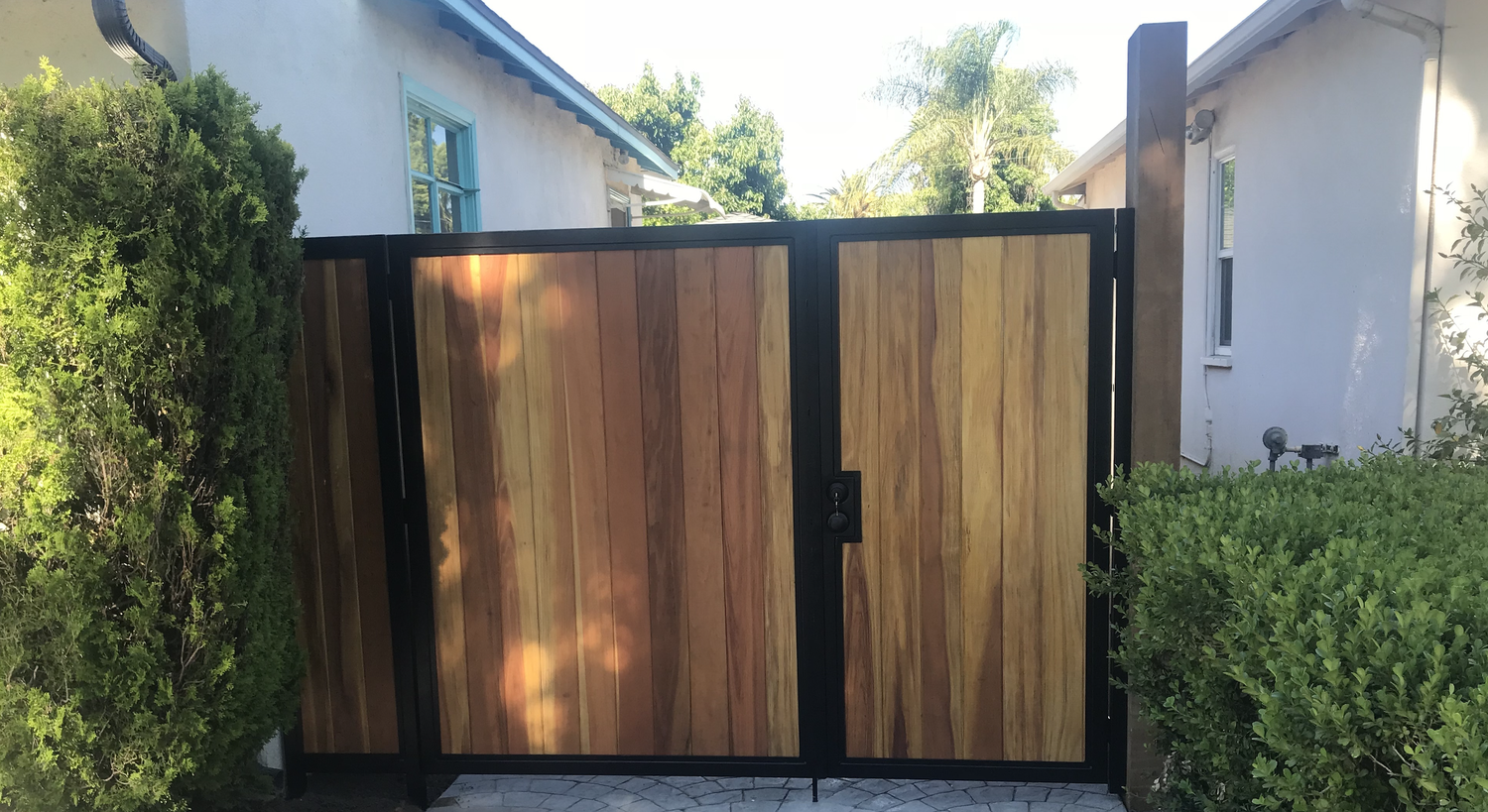Pedestrian Gates project 48 by Mission Iron Works
