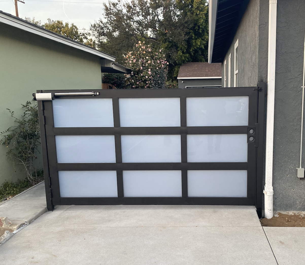 Driveway Gates project 56 by Mission Iron Works