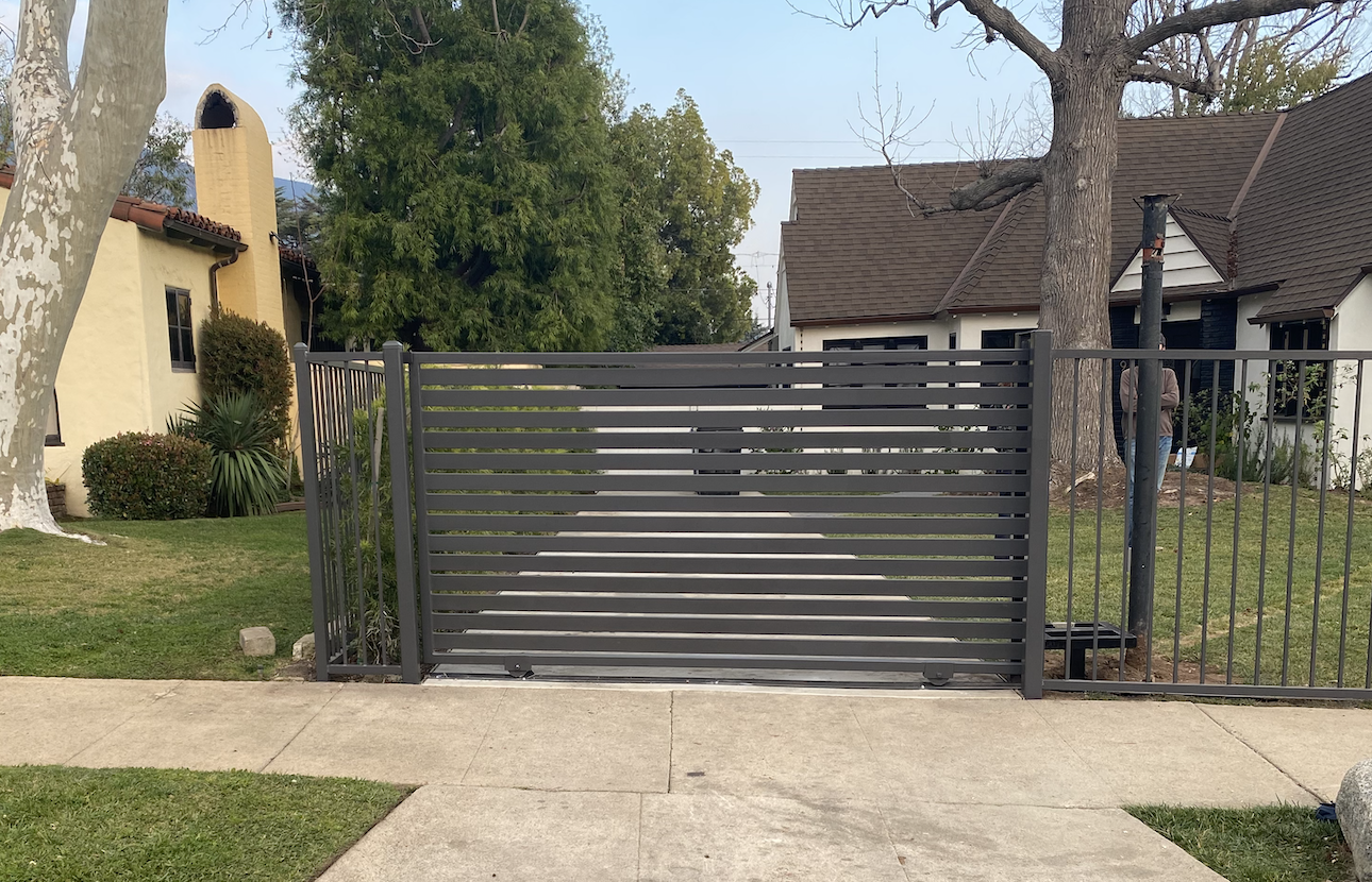 Driveway Gates project 58 by Mission Iron Works