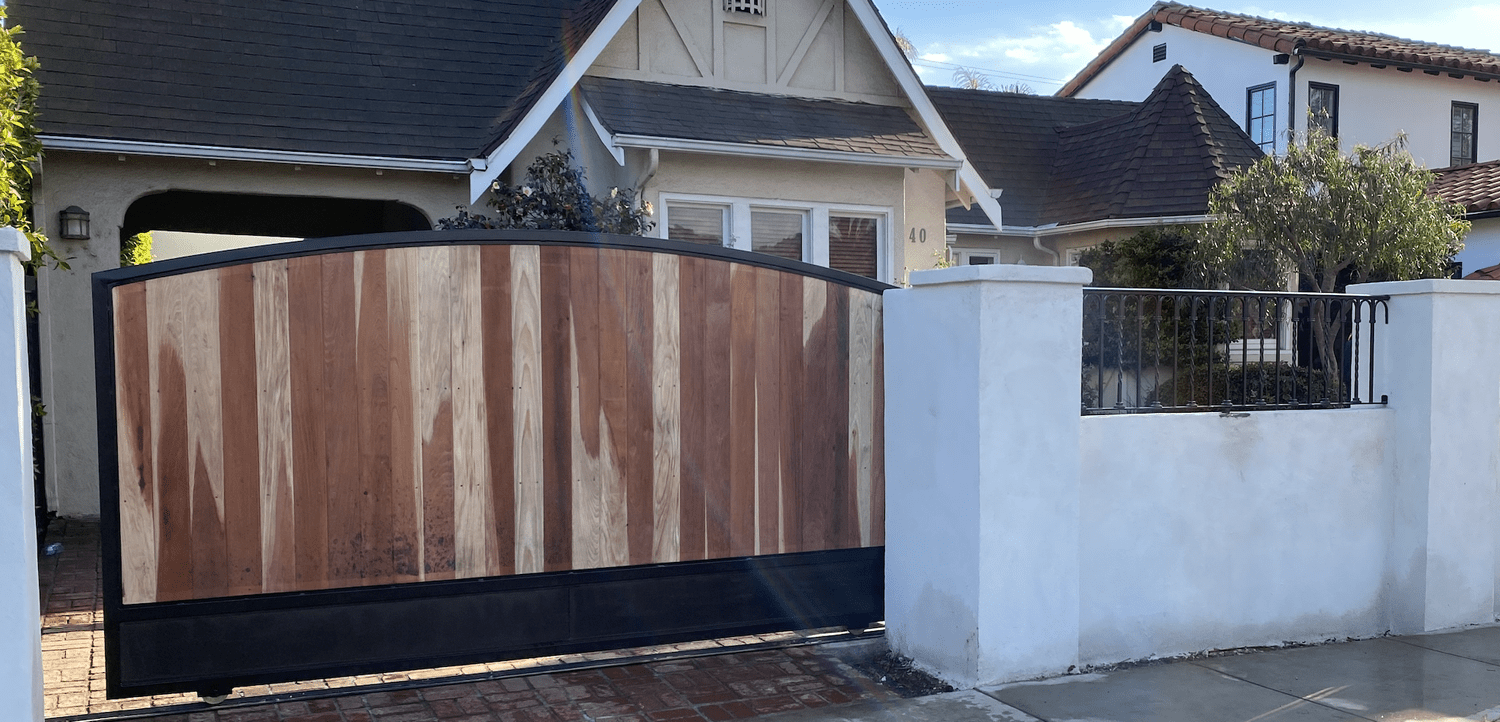Driveway Gates project 60 by Mission Iron Works