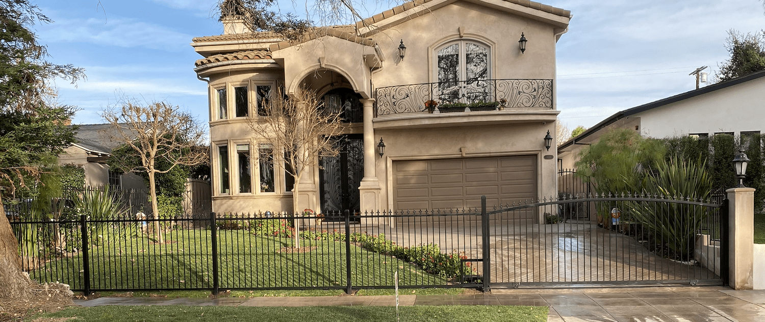Driveway Gates project 62 by Mission Iron Works