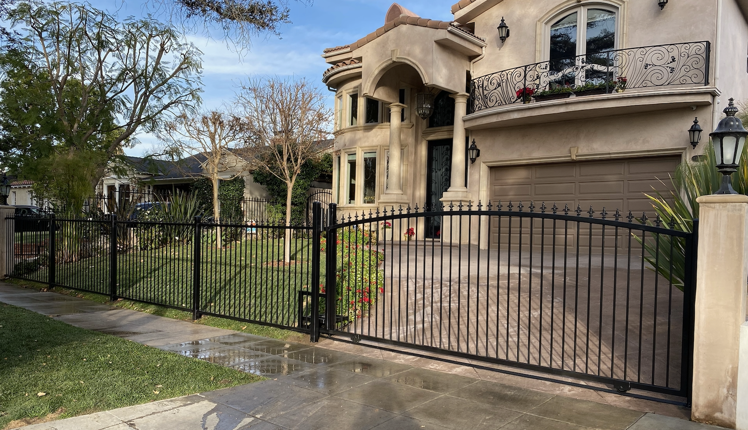 Driveway Gates project 63 by Mission Iron Works