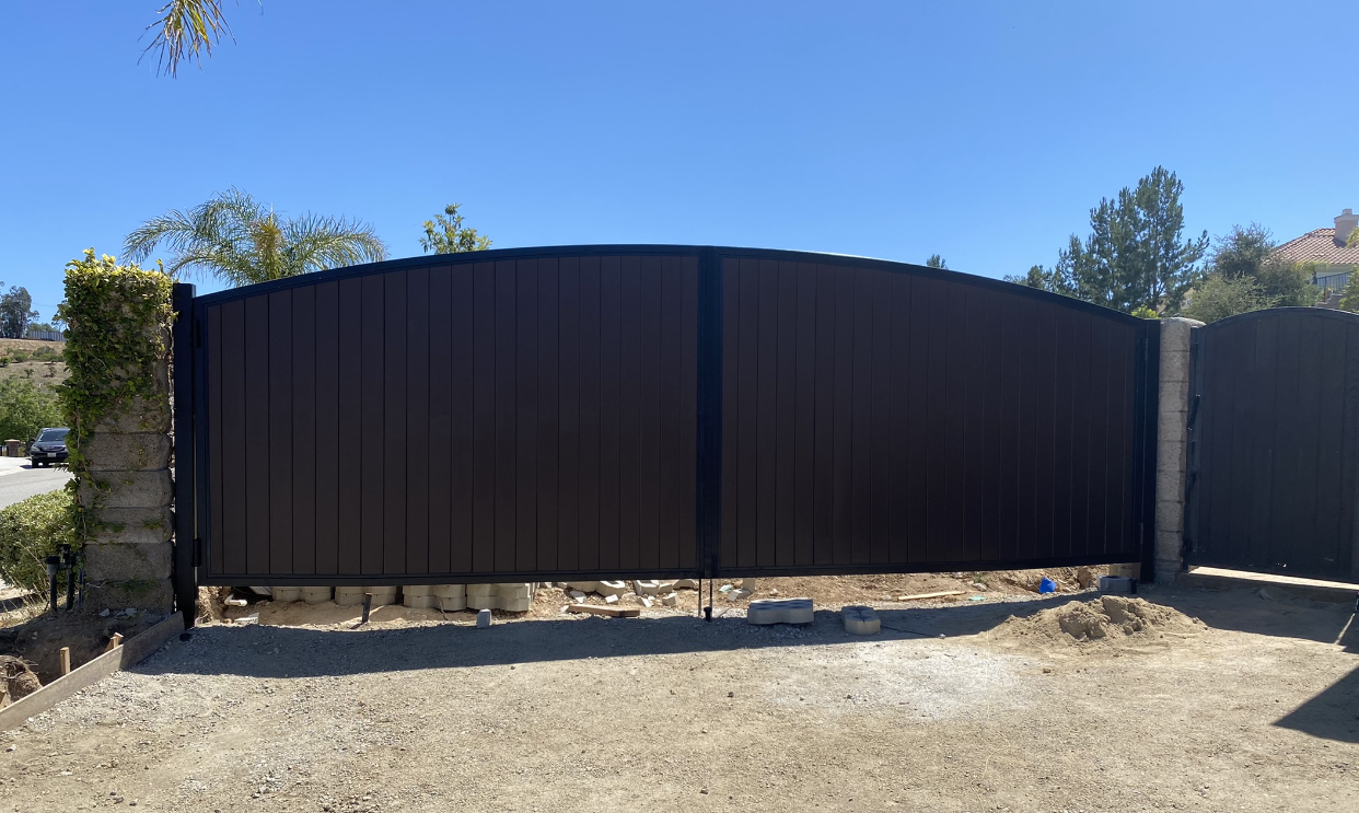Driveway Gates project 66 by Mission Iron Works