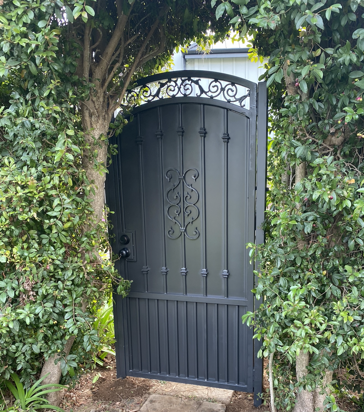 Pedestrian Gates project 50 by Mission Iron Works