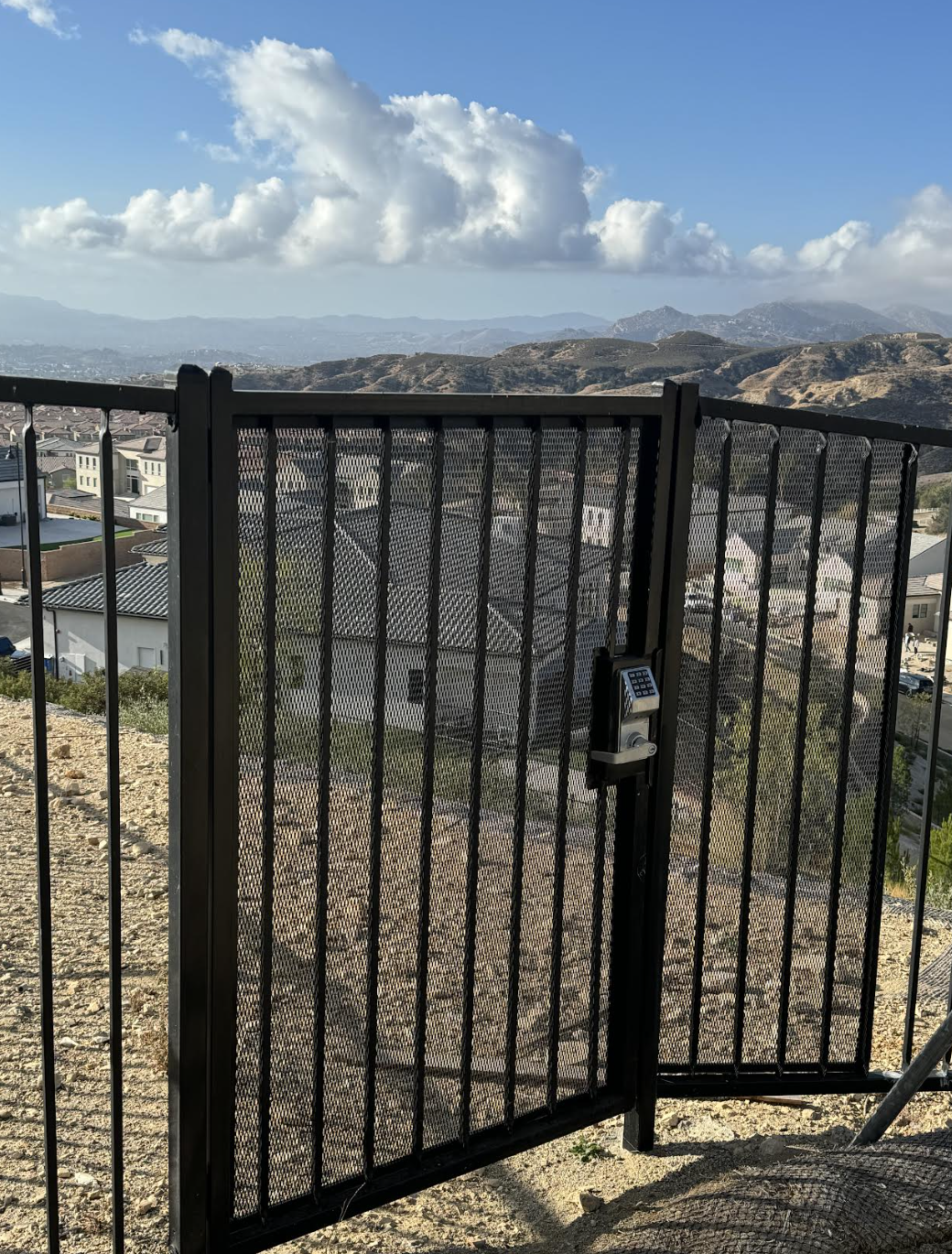 Pedestrian Gates project 53 by Mission Iron Works