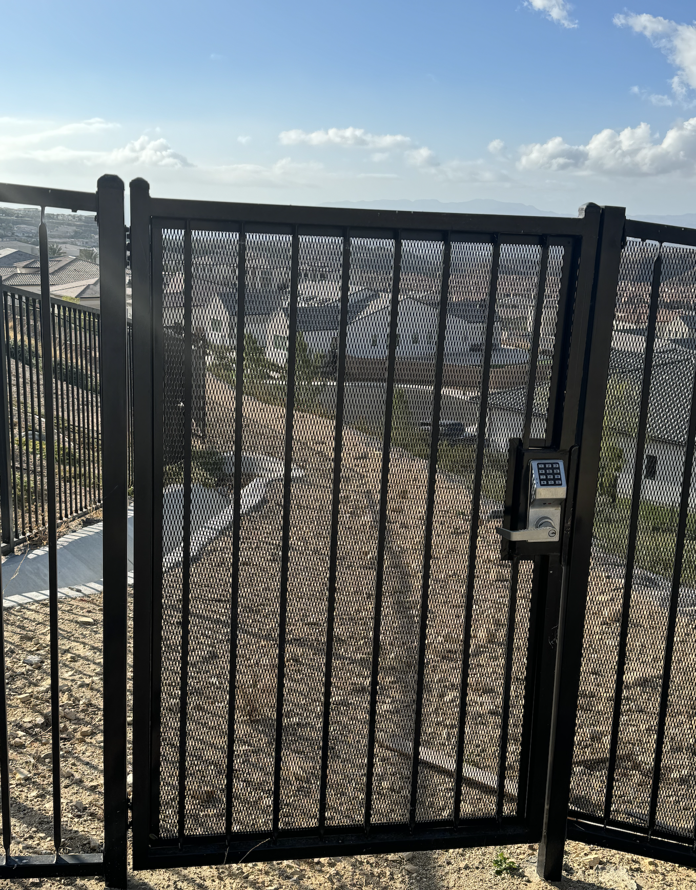 Pedestrian Gates project 54 by Mission Iron Works