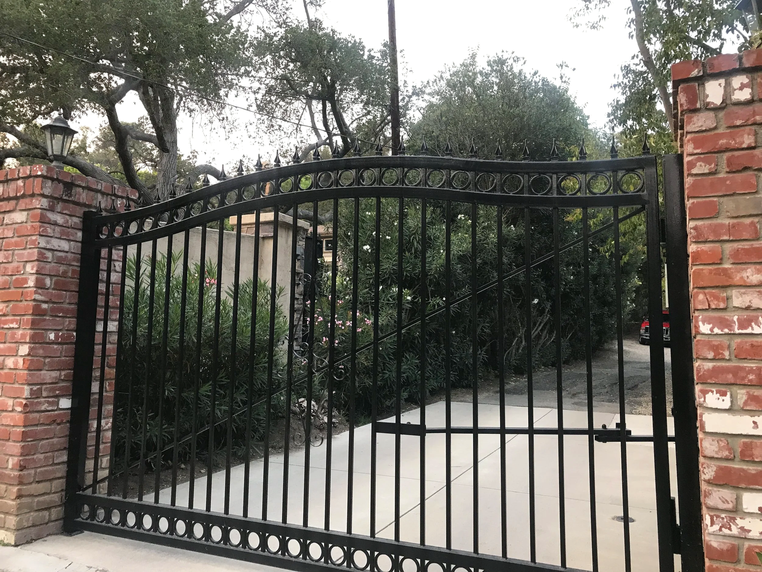 Driveway Gates project 78 by Mission Iron Works