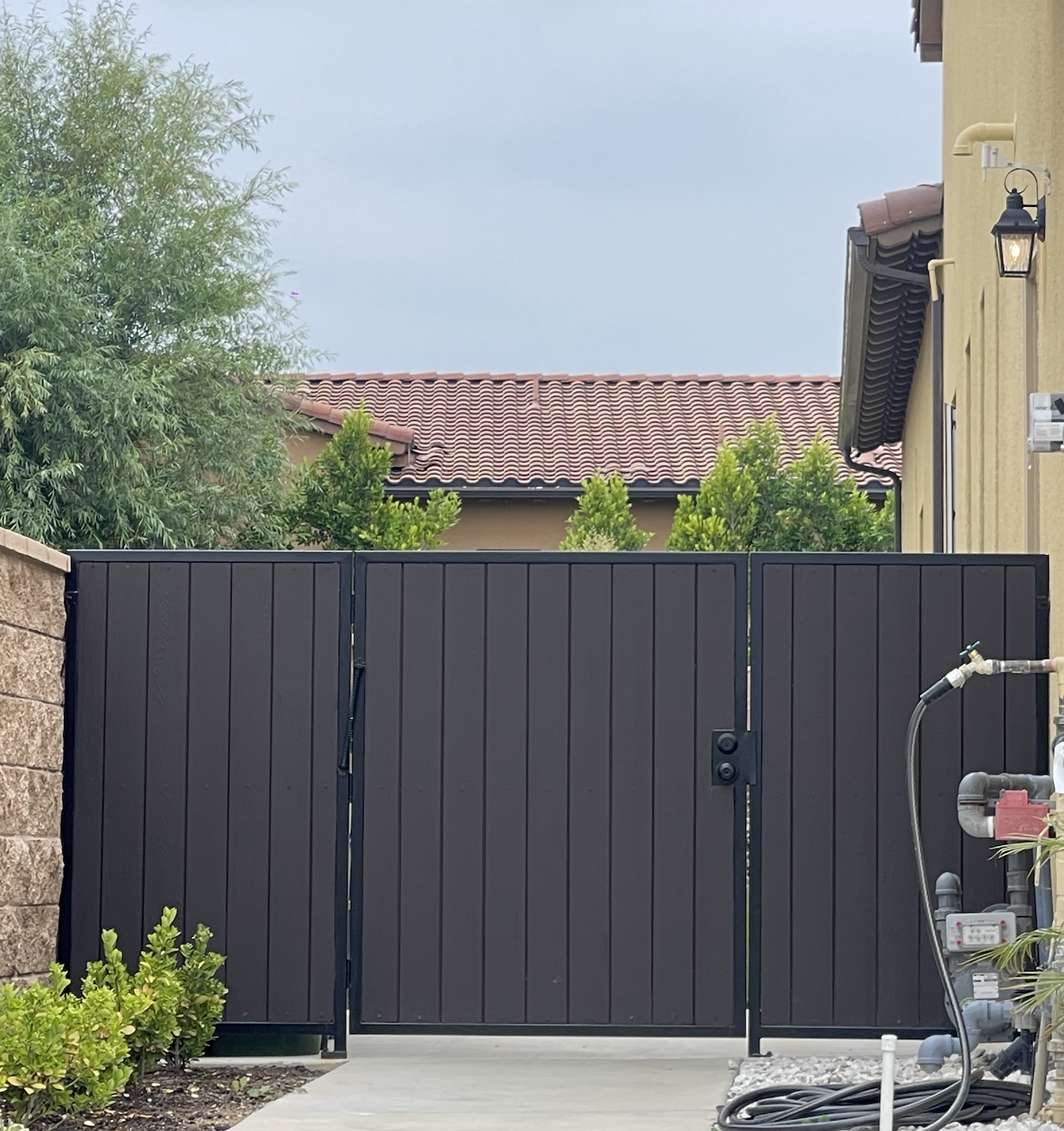 Pedestrian Gates project 58 by Mission Iron Works