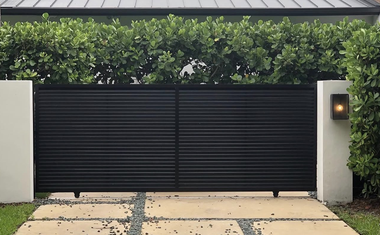 Pedestrian Gates project 62 by Mission Iron Works