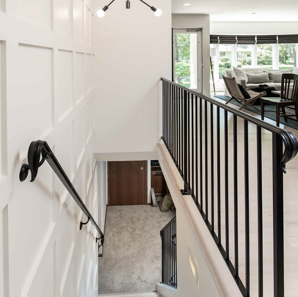 Single Handrail by Mission Iron Works