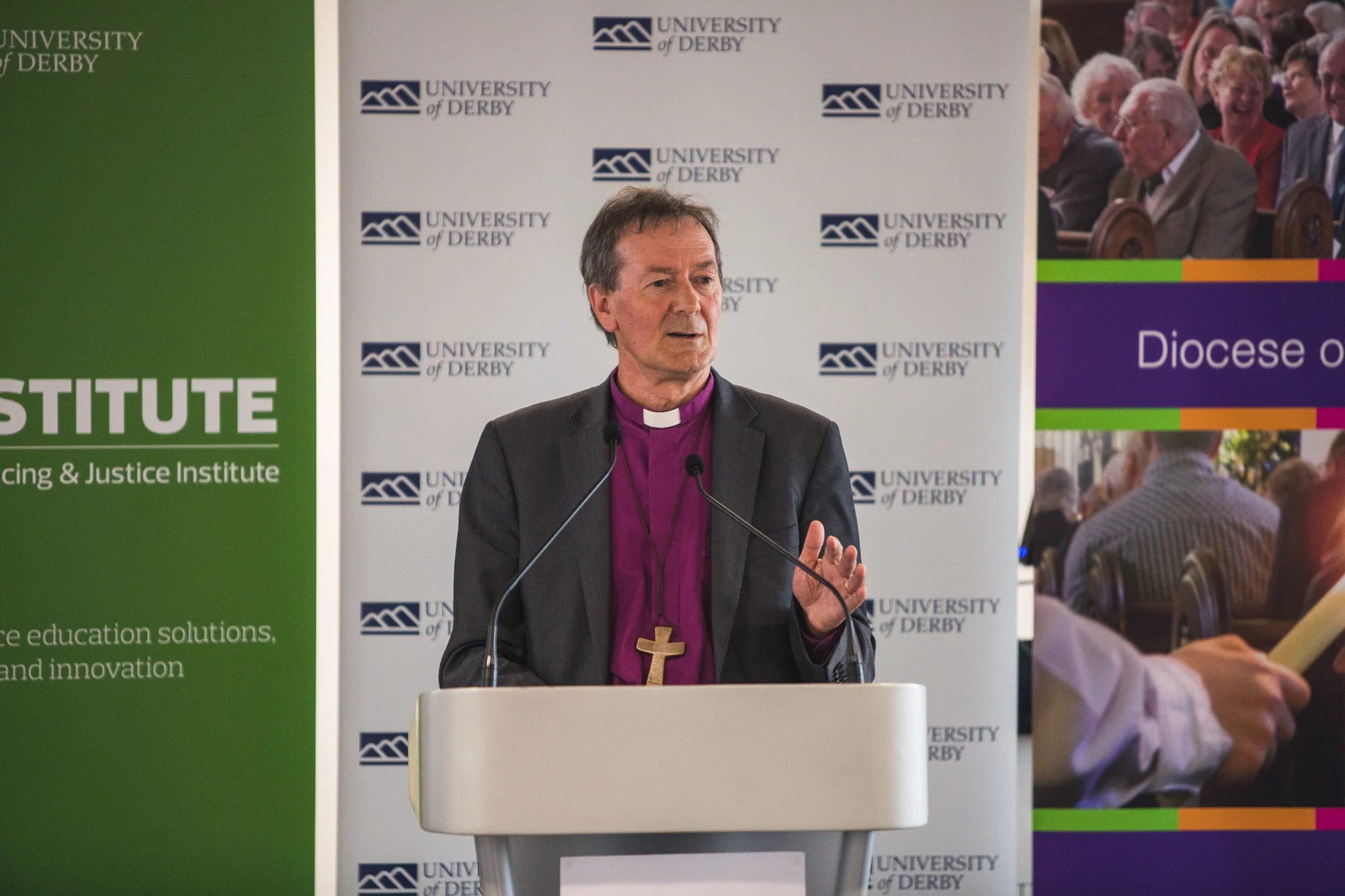 Bishop Alastair Redfern addresses business leaders at Action 2030