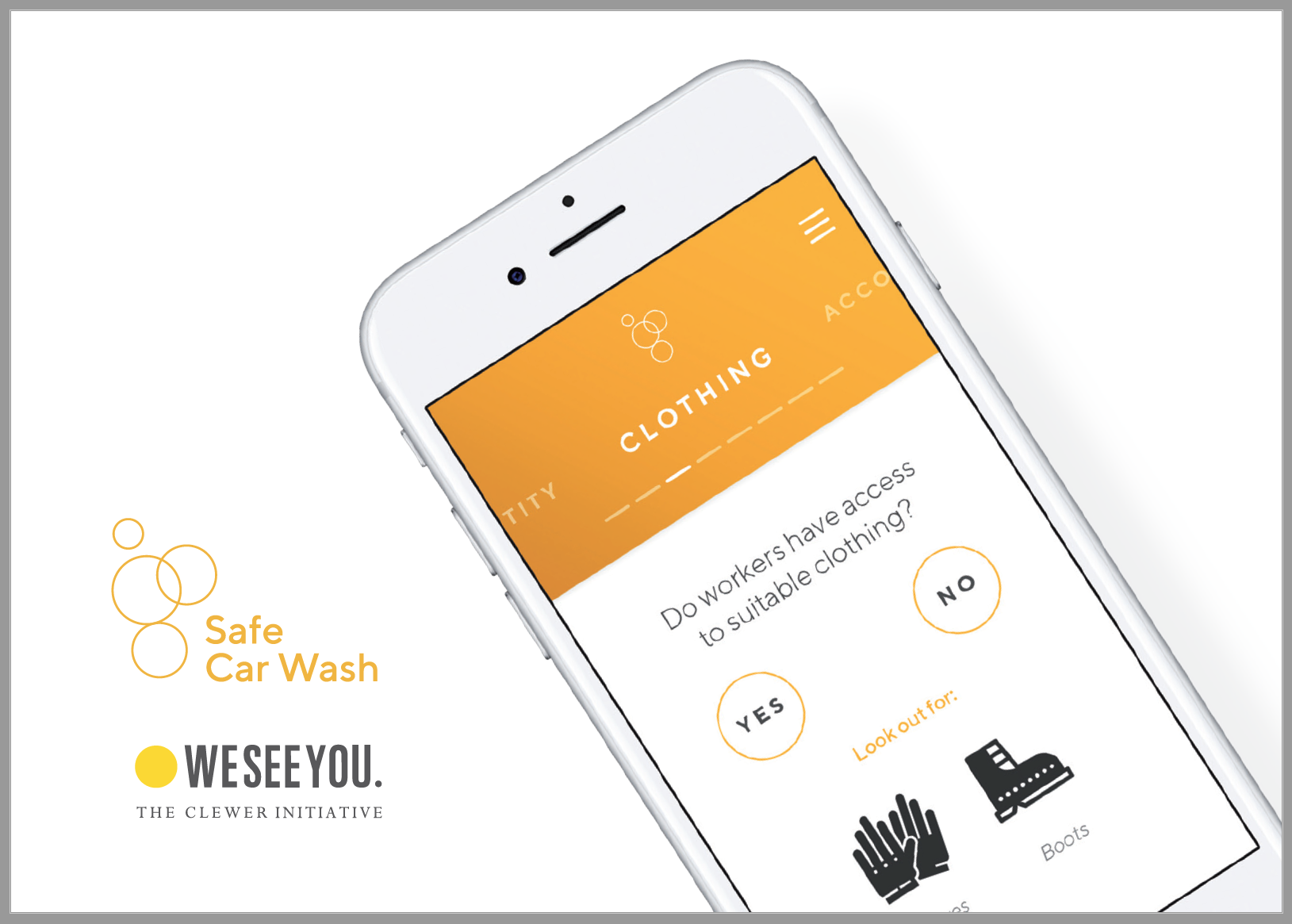 App print promotional card