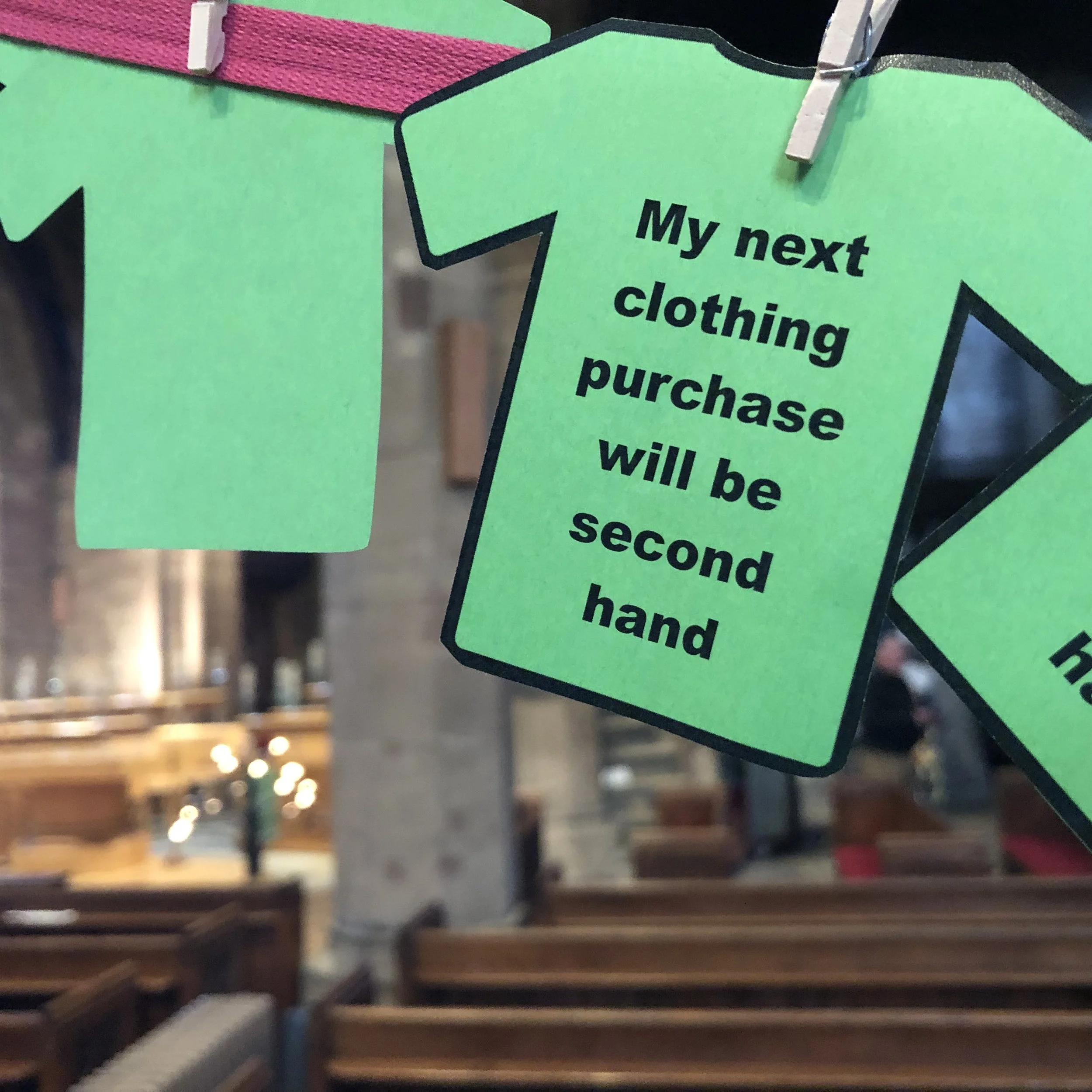 One of the pledges attendees could make