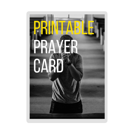Prayer card