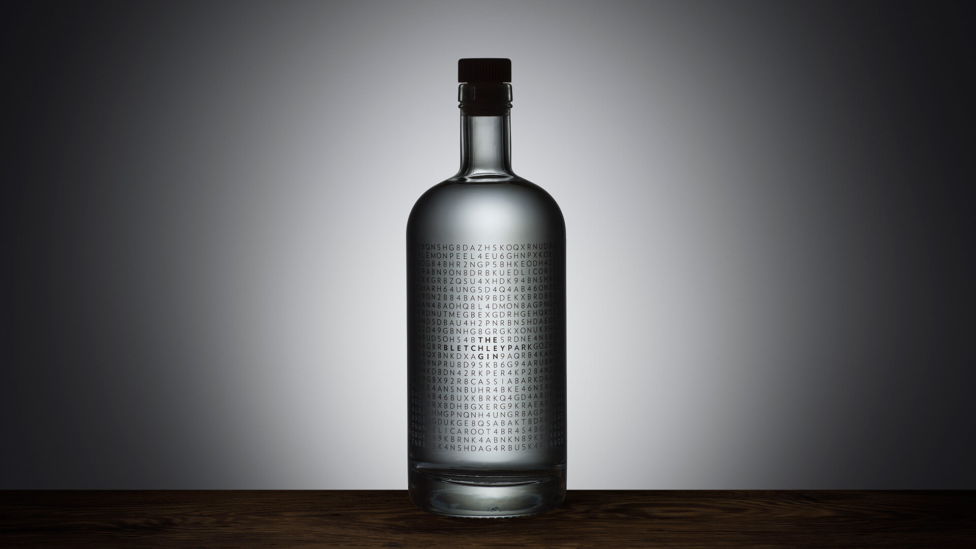 Bletchley Park Gin: packaging design