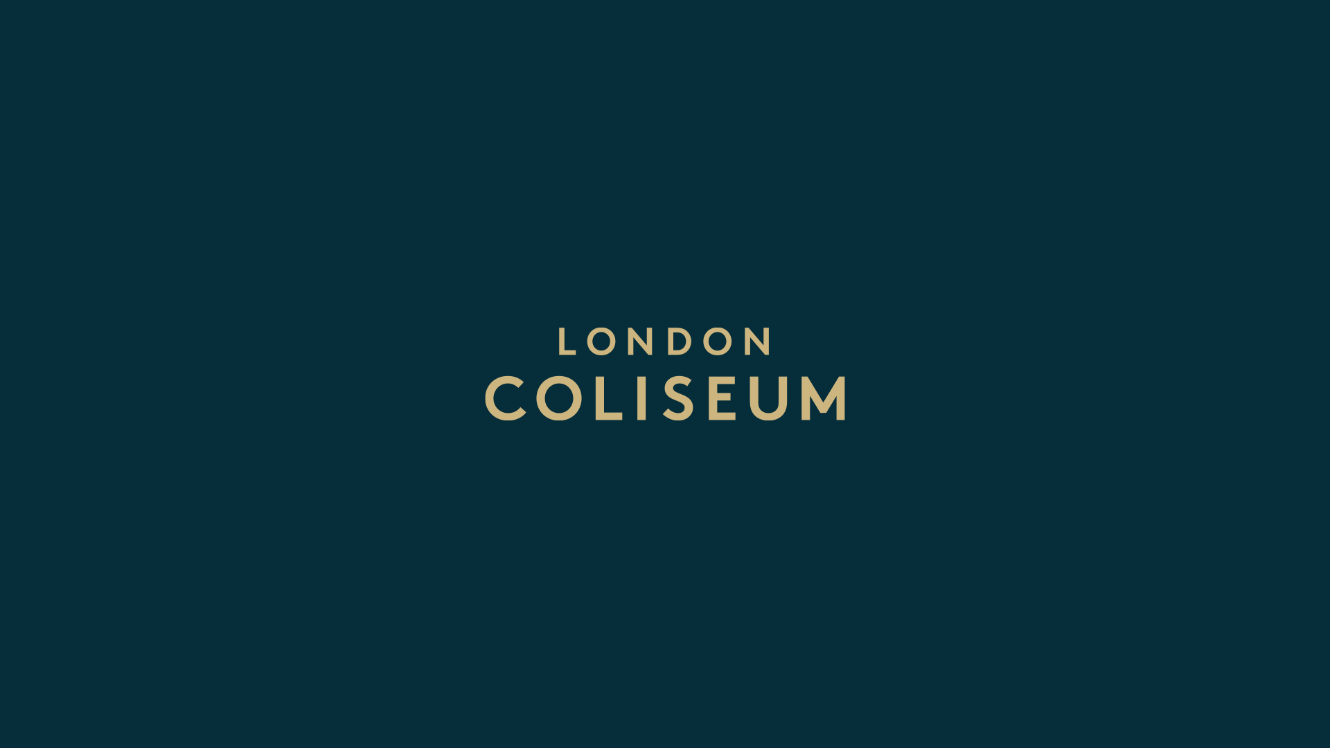 London Coliseum: brand identity